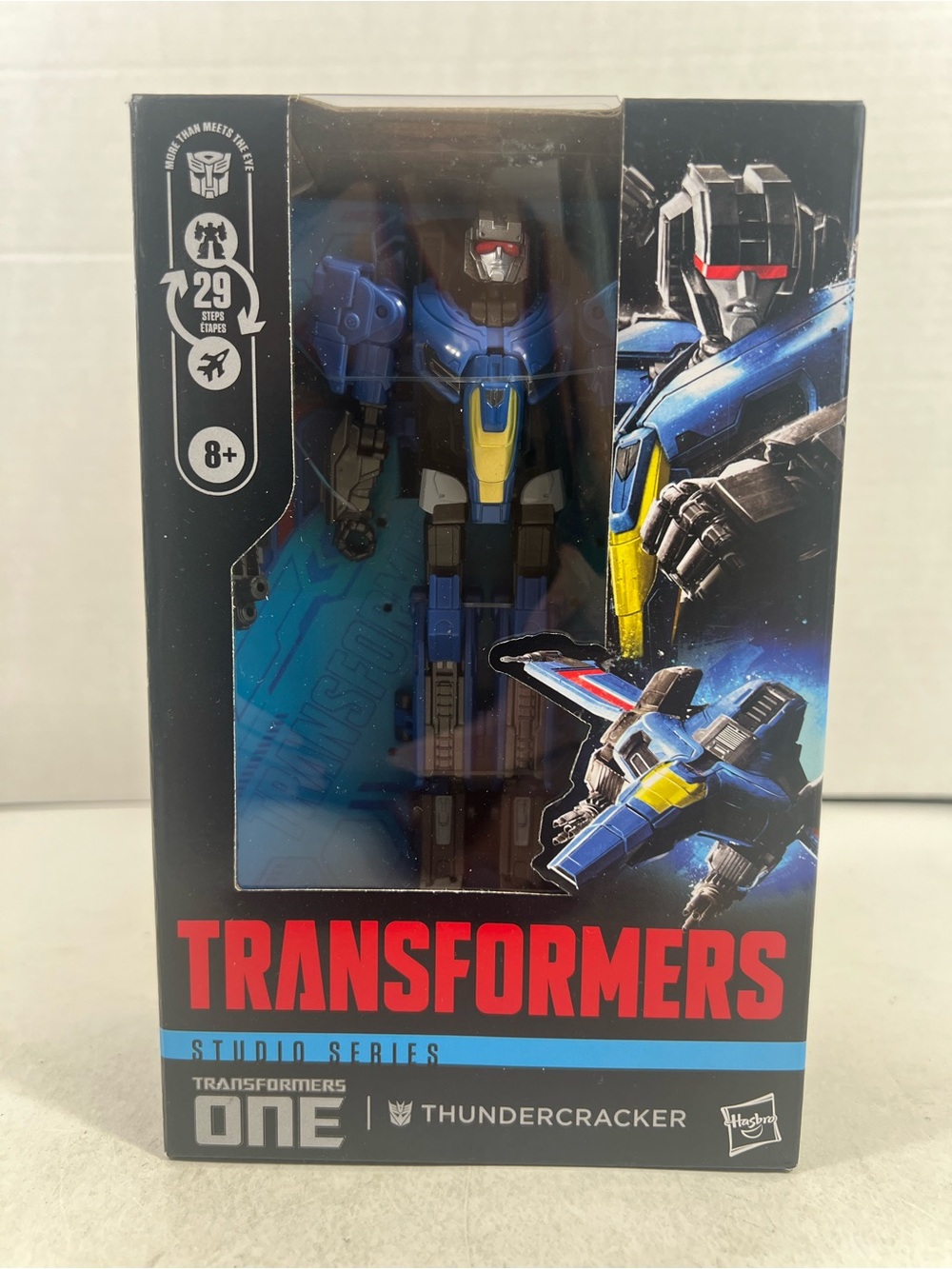 Transformers One Studio Series Deluxe Class 29 Steps Thundercracker!